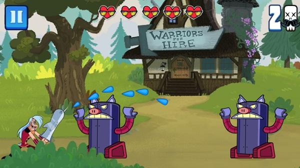 game Nhung thanh kiem than hung manh hinh 3